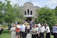 Празник у храмі Всіх святих землі Української