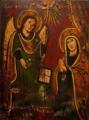 Благовіщення Пресвятої Богородиці в українському іконописі